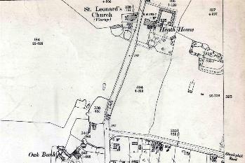 Southern part of Heath in 1901